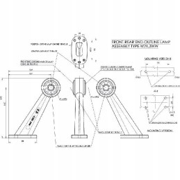Halogen front and rear marker lamp, LED 506bp