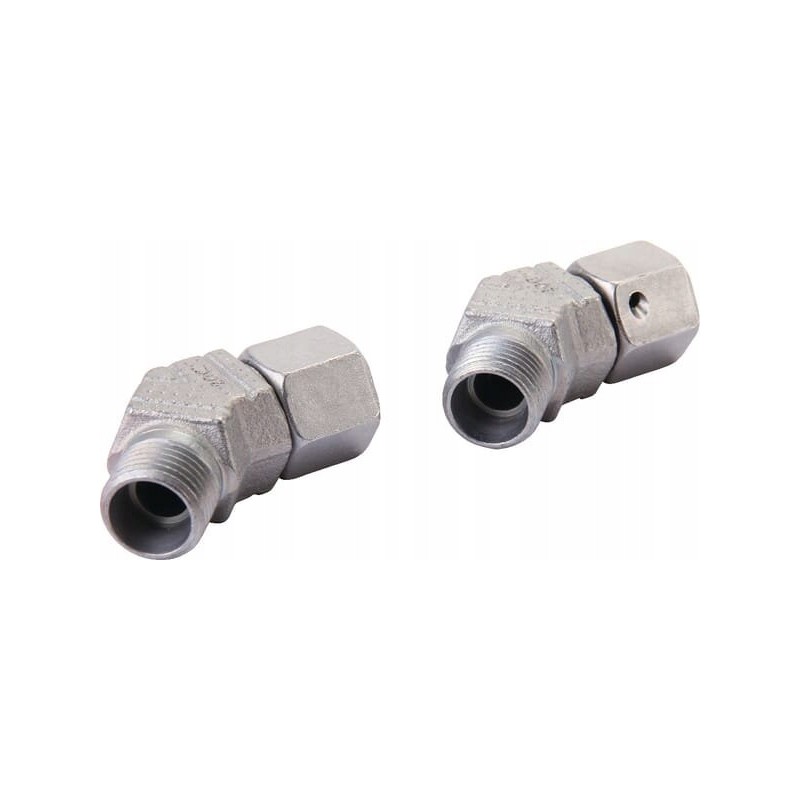 Elbow connector 45 with nut m22x1 5 15l evsd15