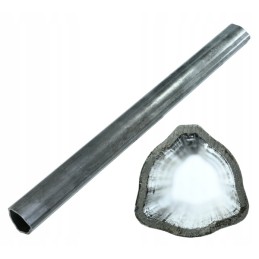 Outer and inner triangular pipe 54x4mm