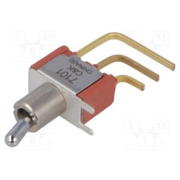 1 pcs x C&K - 7101MD9AV2BE - Switch: toggle, Pos: 2, SPDT, ON-ON, 0.02A/20VAC, 0.02A/20VDC, IP40