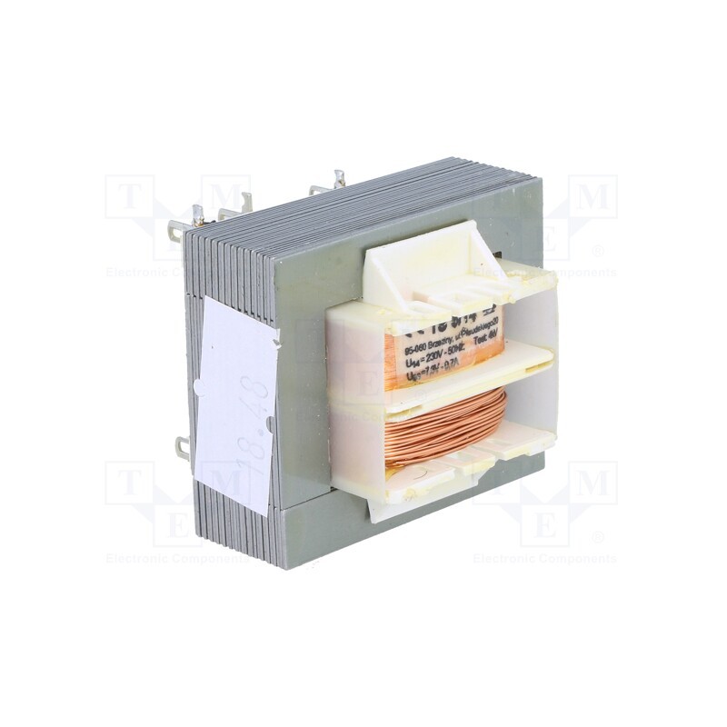 1 pcs x INDEL - TS 5/14 - Transformer: mains, 5VA, 230VAC, 7.3V, 700mA, Leads: solder lugs