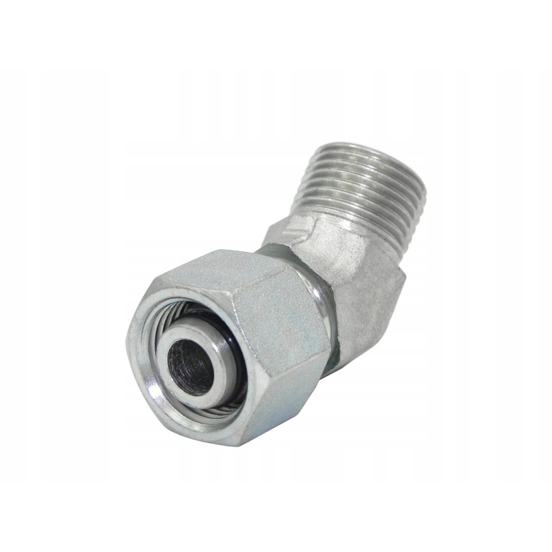 Hydraulic elbow nut M18x1 5 12l 45 degrees