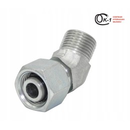 Hydraulic elbow nut M18x1 5 12l 45 degrees