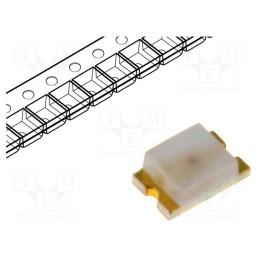 5 pcs x BROADCOM (AVAGO) - HSMY-C170 - LED, SMD, 0805, yellow, 2.8÷8mcd, 2x1.25x0.8mm, 170°, 2.1÷2.6V, 20mA
