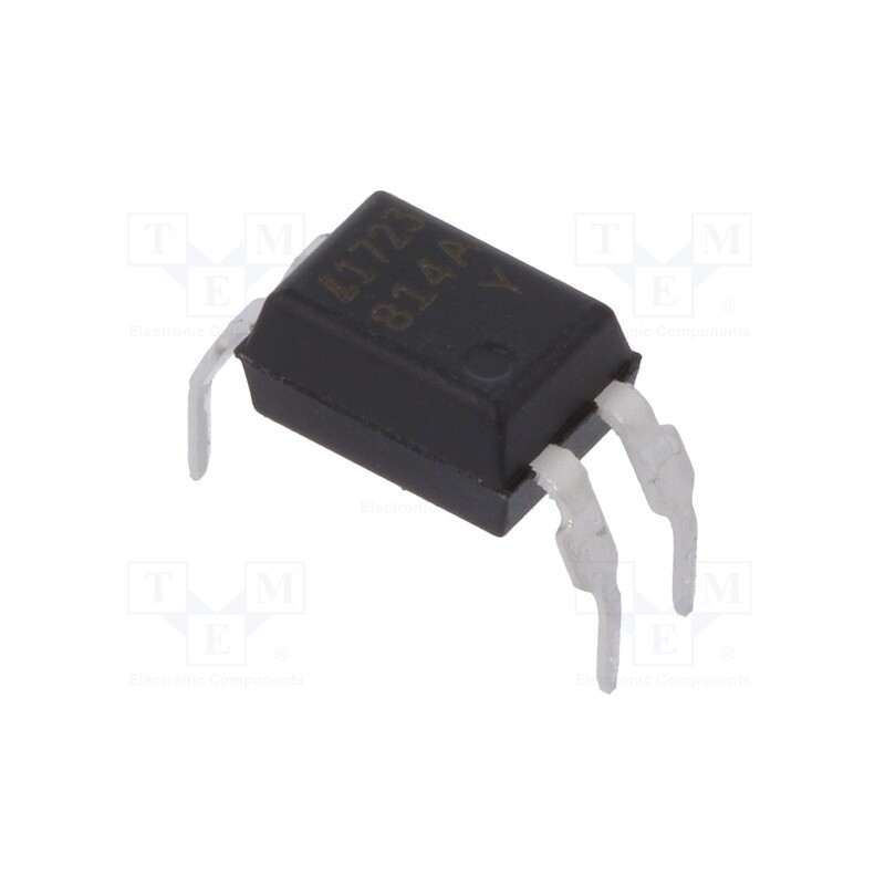 4 pcs x LITEON - LTV-814M-A - Optocoupler, THT, Ch: 1, OUT: transistor, Uinsul: 5kV, Uce: 35V, DIP4