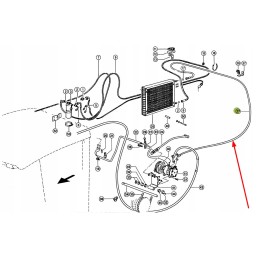 546022 0 air conditioning cable