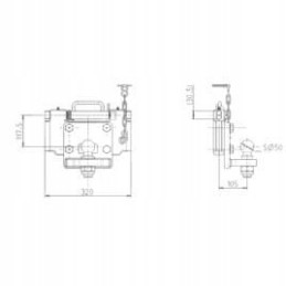 Sauermann automatic hitch 711200100 Sauermann