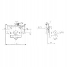 Sauermann automatic hitch 711200102 sauermann