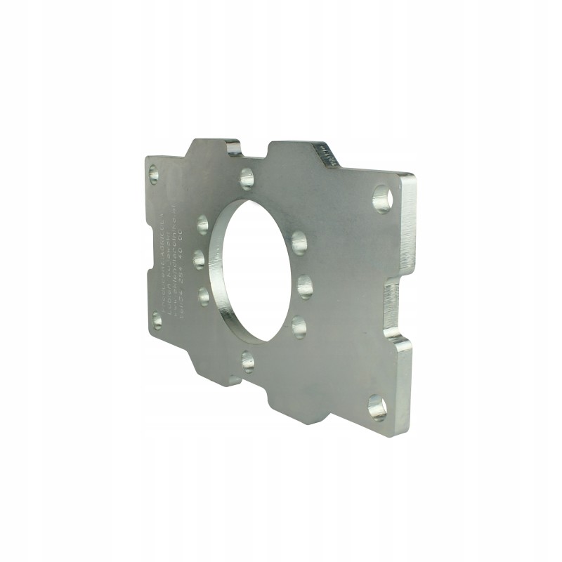 Flange mounting for BMR SMS hydraulic motor