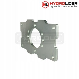 Flange mounting for BMR SMS hydraulic motor