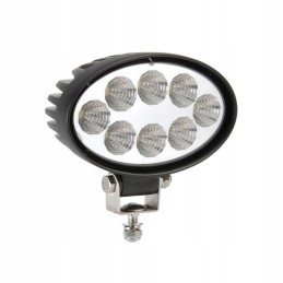 Oval ellipse work lamp 8 LED 12 24v high power