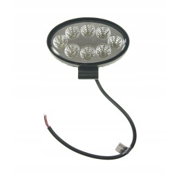 Oval ellipse work lamp 8 LED 12 24v high power