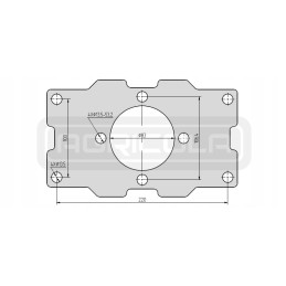Hydraulic motor sms 160 o4w for hydrolider