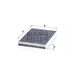 Cabin air filter db a168 vaneo carbon