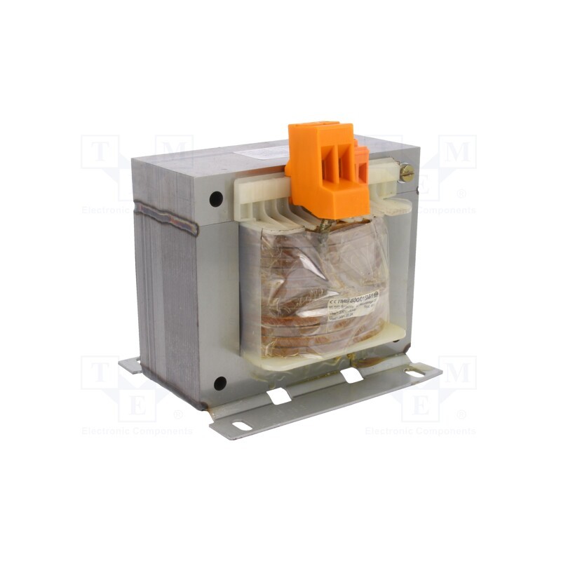 1 pcs x INDEL - TMB 800/015M/1 - Transformer: mains, 800VA, 230VAC, 24V, Leads: terminal block, IP00