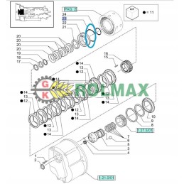 New Holland Case Clutch Seal 5137563