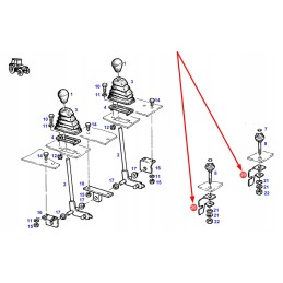 816960720020 hydraulic lever lock mounting