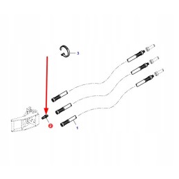 D45140055 hydraulic connector