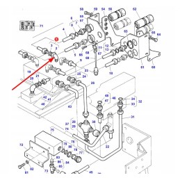 3610044m91 hydraulic elbow