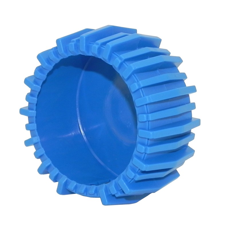 Rubber cover for 63mm pressure gauge, blue