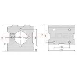 Hydraulic motor sms 100 o4w32 p90 hydrolider