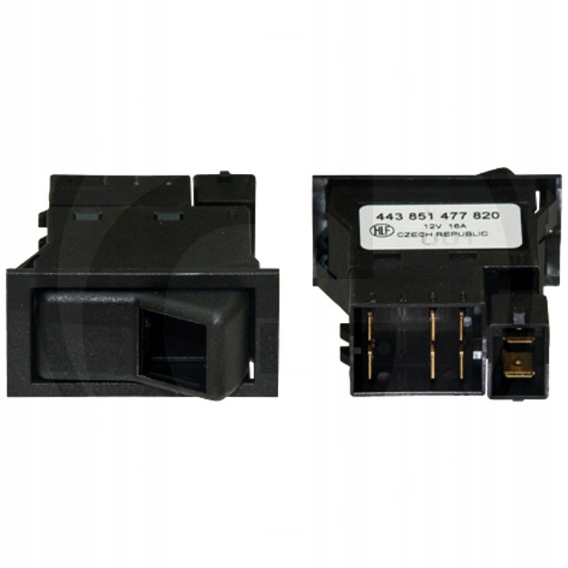 Zetor Proxi headlight and work light switch