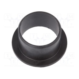 1 pcs x IGUS - XFM-1618-12 - Bearing: sleeve bearing, with flange, Øout: 18mm, Øint: 16mm, black