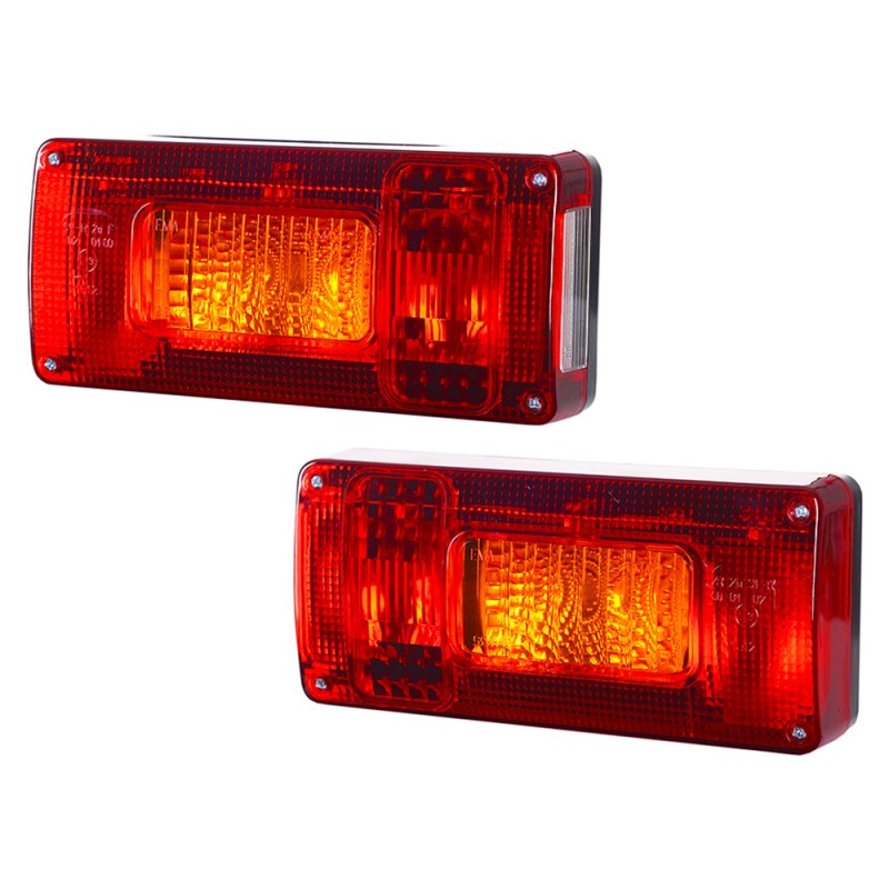 Trailer rear lamp Zetor John Deere 12 24v lp