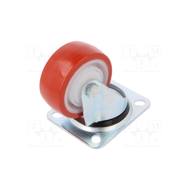 1 pcs x RADER - KPE-POPUB 80K1 - Transport wheel, Ø: 80mm, W: 32mm, H: 105mm, torsional, 150kg, POPUB