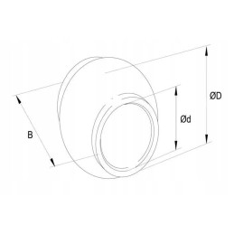 886429m1kr lower lever ball, category 2 2 o28