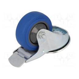 1 pcs x COLSON - BPPR 0805 5000 - Transport wheel, Ø: 80mm, W: 32mm, H: 105mm, torsional with lock
