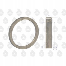 Rear crankshaft seal C 385 original 89002902f