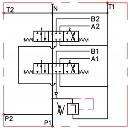 Set of 2 sec to turn joystick splitter cables