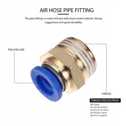Pneumatic hose connectors 10 pcs