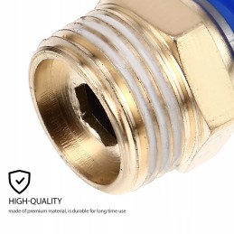 Brass pneumatic quick connector 10 pcs