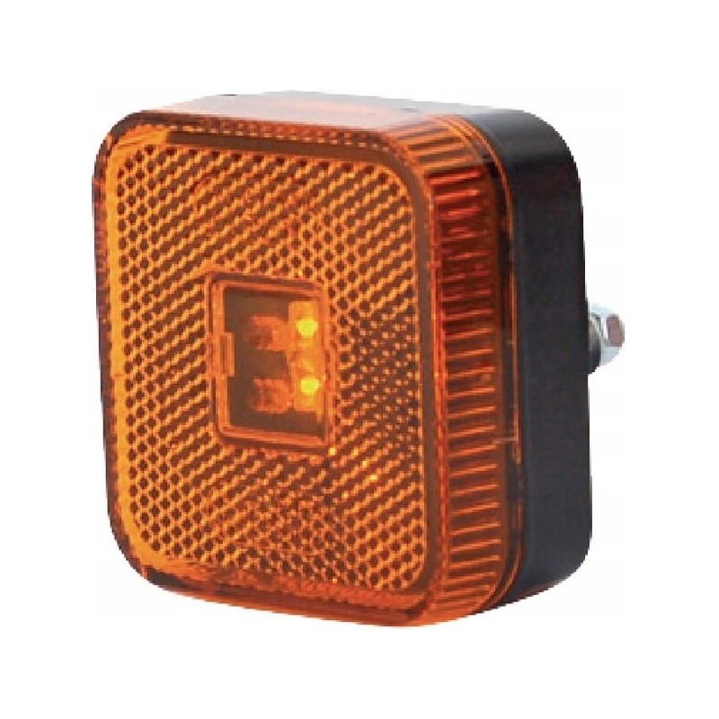 Side position lamp square LED 12 24v