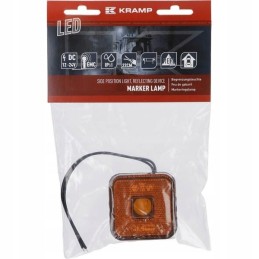 Side position lamp square LED 12 24v