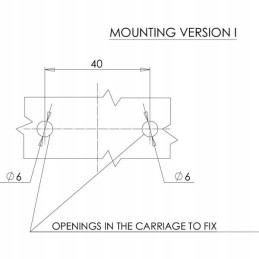 Side position lamp square LED 12 24v