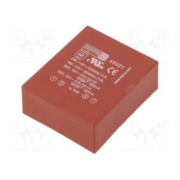 1 pcs x MYRRA - 45021 - Transformer: encapsulated, 4VA, 115VAC,230VAC, 12V, 12V, 167mA