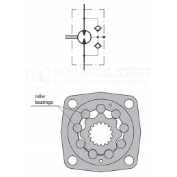 Hydraulic motor sms 160 o4w32 p hydrolider
