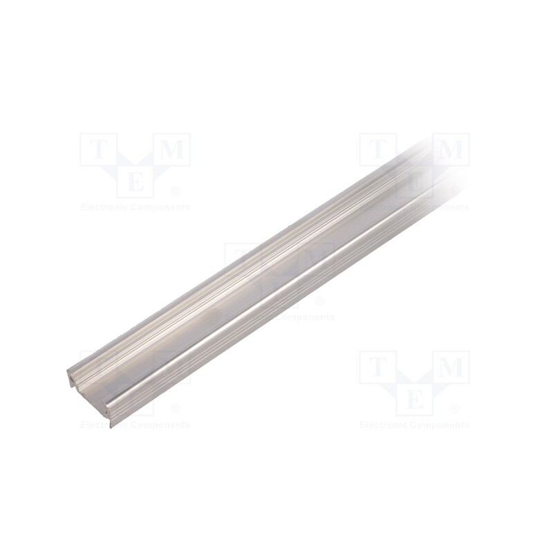 1 pcs x TOPMET - 77260000S - Profiles for LED modules, natural, L: 1m, SURFACE10, aluminium