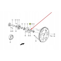 244656 0 felt ring 80 x 98 x 7 5 mm