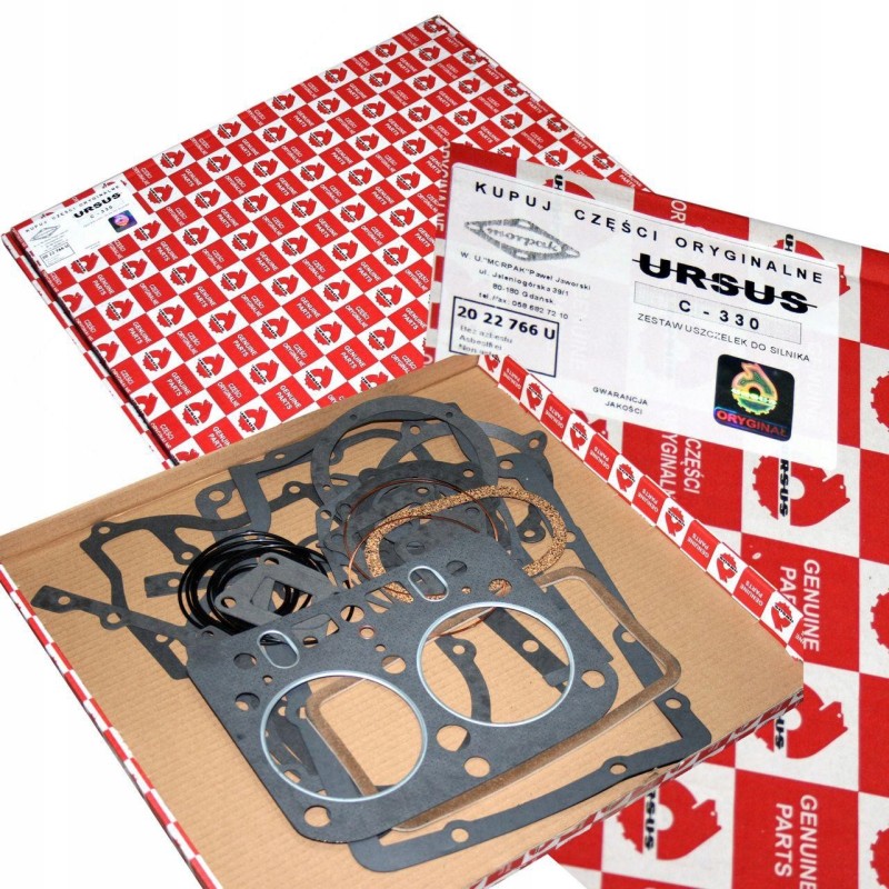Set of gaskets for the C 330 Ursus engine