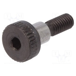 1 pcs x ELESA+GANTER - ISO 7379-4-M3-4 - Shoulder screw, steel, M3, 0.5, Thread len: 7mm, hex key, HEX 2mm