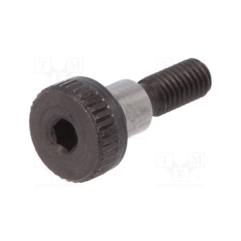 1 pcs x ELESA+GANTER - ISO 7379-4-M3-4 - Shoulder screw, steel, M3, 0.5, Thread len: 7mm, hex key, HEX 2mm
