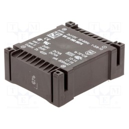 1 pcs x HAHN - BV UI 393 0074 - Transformer: encapsulated, 14VA, 115VACx2, 9V, 9V, 778mA, 778mA, PCB