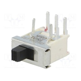 1 pcs x C&K - TS01AQE - Switch: slide, Pos: 2, SPDT, 0.4A/20VDC, ON-ON, THT, -30÷85°C, TS
