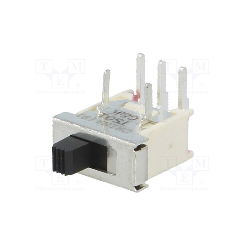 1 pcs x C&K - TS01AQE - Switch: slide, Pos: 2, SPDT, 0.4A/20VDC, ON-ON, THT, -30÷85°C, TS