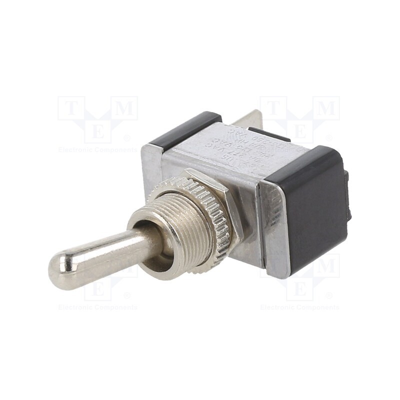 1 pcs x SWITCH COMPONENTS - TA2-1A-DC-1 - Switch: toggle, Pos: 2, SPST, ON-OFF, 21A/14VDC, 0÷65°C, 50mΩ, TA/TA2