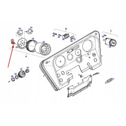 X671305600000 dashboard bulb